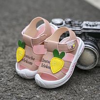 Dép sandal rọ đính hình cà rốt b344