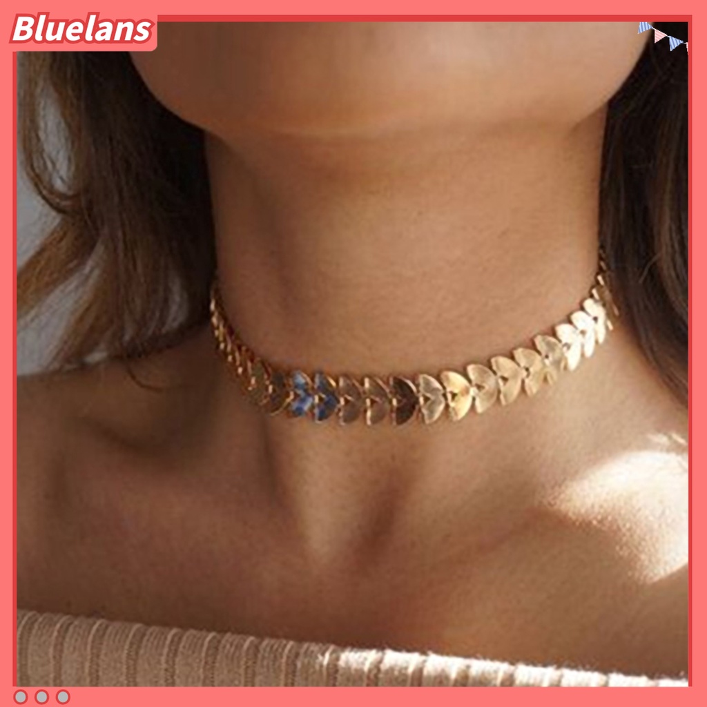 Vòng Cổ Choker Hình Chiếc Lá Thời Trang Cho Nữ