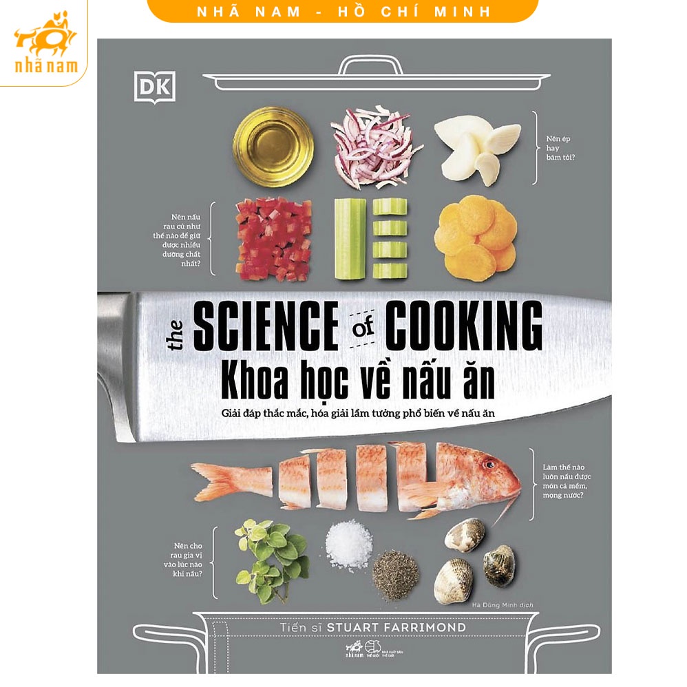 Sách - Khoa học về nấu ăn - The science of cooking