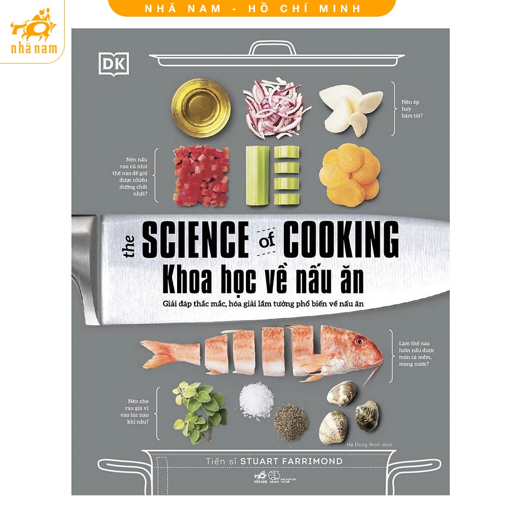 [Mã LIFEMALL995 giảm 10% đơn 99K] Sách - Khoa học về nấu ăn - The science of cooking (Bìa cứng) (Nhã Nam)