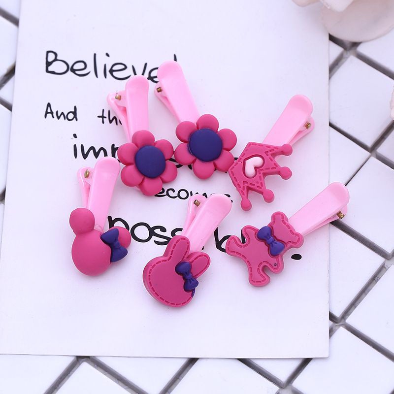 Combo 40 kẹp tóc nhiều hình cho bé,,,