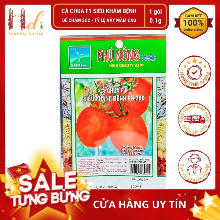 Hạt Giống Cà Chua F1 Siêu Kháng Bệnh - Trồng Hạt Giống Rau Củ Quả Bằng Đất Sạch, Xơ Dừa, Mùn Dừa Và Phân Bón Hữu Cơ