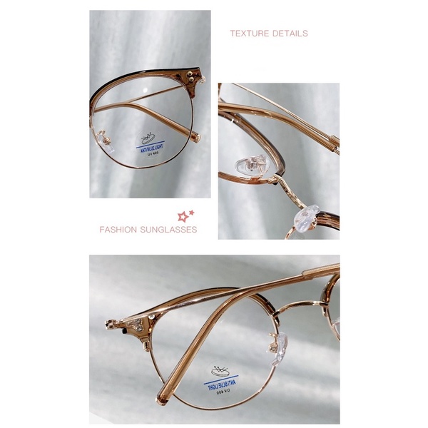 Mắt Kính Chống Bức Xạ Ánh Sáng Xanh Thời Trang Mới Cho Nam Và Nữ