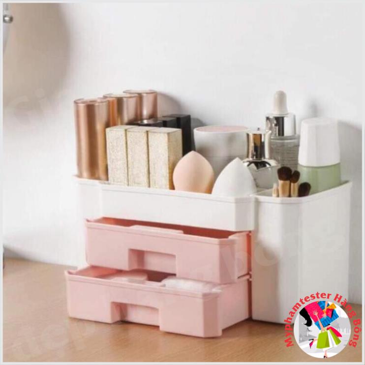 Kệ đựng mỹ phẩm 2 ngăn kéo
