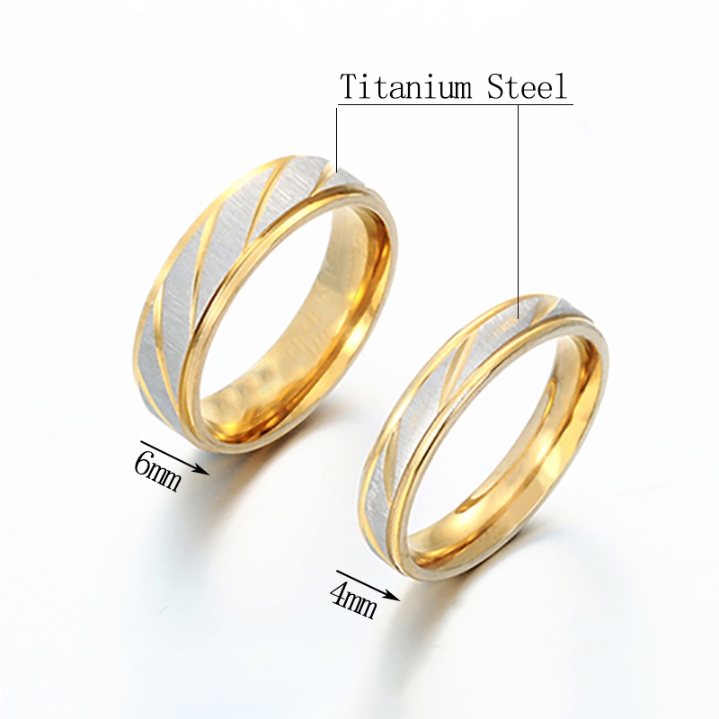 Nhẫn Đeo Tay Họa Tiết Gợn Sóng Màu Vàng Đơn Giản Thời Trang Cho Nữ