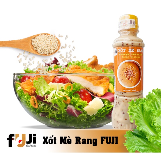 Gói 15ml Đậm Đặc Hơn Thơm Hơn Sốt Mè Rang Fuji Cao Cấp