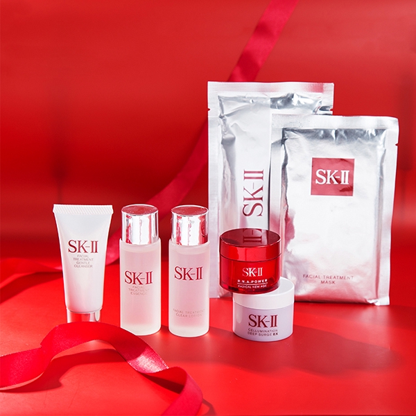 SKII (Hàng Mới Về) Bộ 8 Mặt Nạ Dạng Lỏng Dưỡng Ẩm Chăm Sóc Da Sk-Ii Sk2 Pitera Regimen