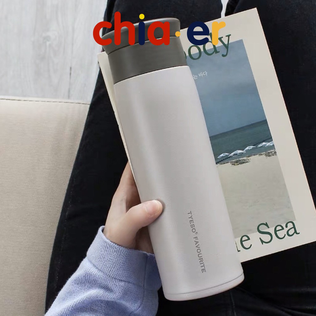 Bình giữ nhiệt Inox Tyeso màu Pastel 500ml Chia.er