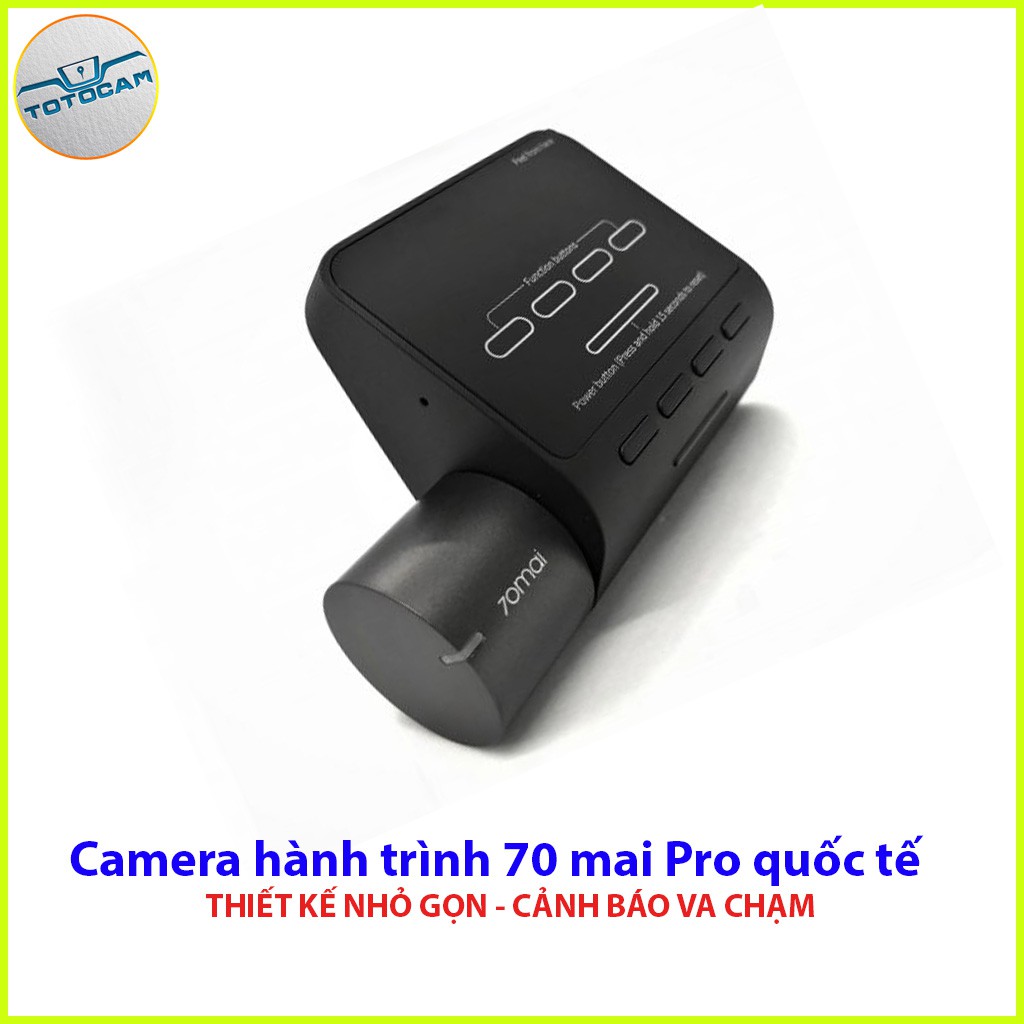 Camera Hành Trình Xiaomi 70mai Pro Plus A500 – Độ Phân Giải 2K+ Siêu Nét – 4G WIFI