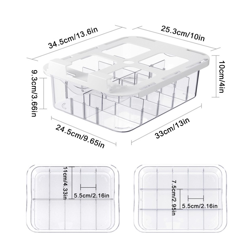 Hộp Đựng Đồ Lót / Vớ / Đồ Lót Nhiều Ngăn Tiện Dụng