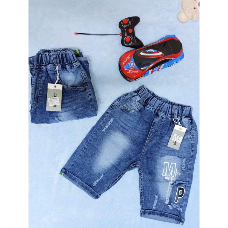 Quần ngố bò bé trai