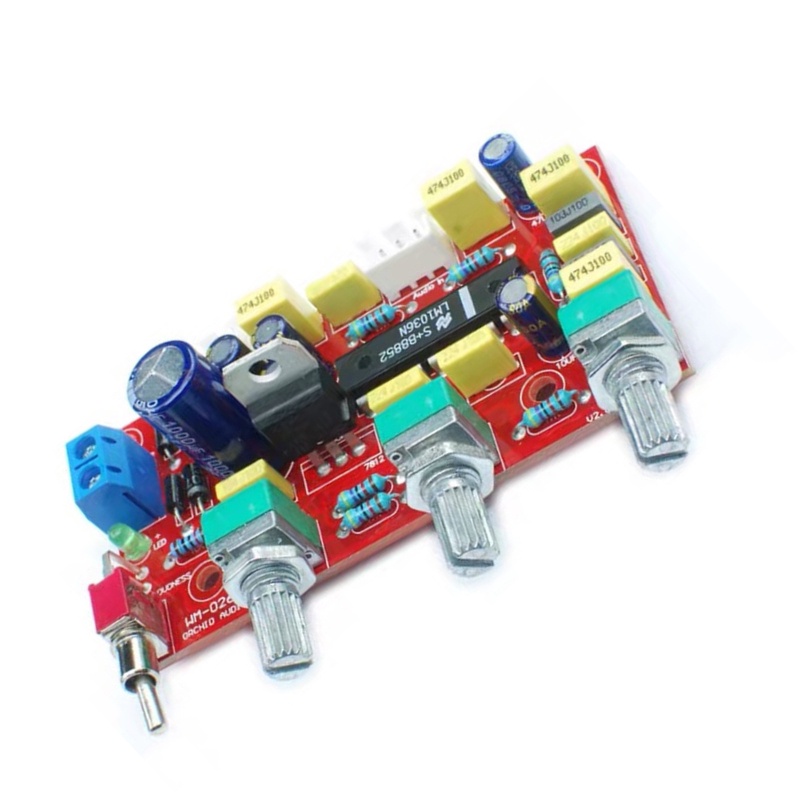 Bảng Mạch Khuếch Đại Âm Thanh zzz LM1036 OP-AMP HiFi Cân Bằng Âm Lượng Cho Máy In
