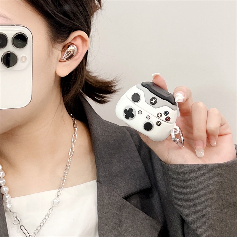 Vỏ Bảo Vệ Hộp Sạc Tai Nghe Samsung Galaxy Buds Live Bằng Silicon Mềm Hình Máy Chơi game Cầm Tay | Buds 2 | Vỏ Bảo Vệ Hộp Sạc Tai Nghe bluetooth Không Dây Buds Pro / Buds 2 Pro