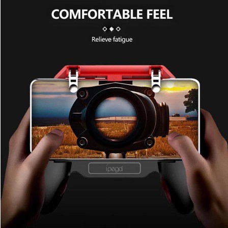 Ipega Tay Cầm Chơi Game PUBG Cho Điện Thoại IOS Android Kèm Quạt Tản Nhiệt