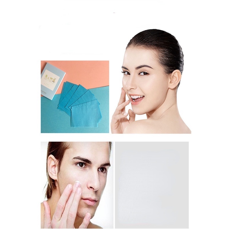 [Hàng mới về] Hộp 50 tờ giấy thấm dầu bìa họa tiết hoạt hình dễ thương cho nam và nữ | BigBuy360 - bigbuy360.vn