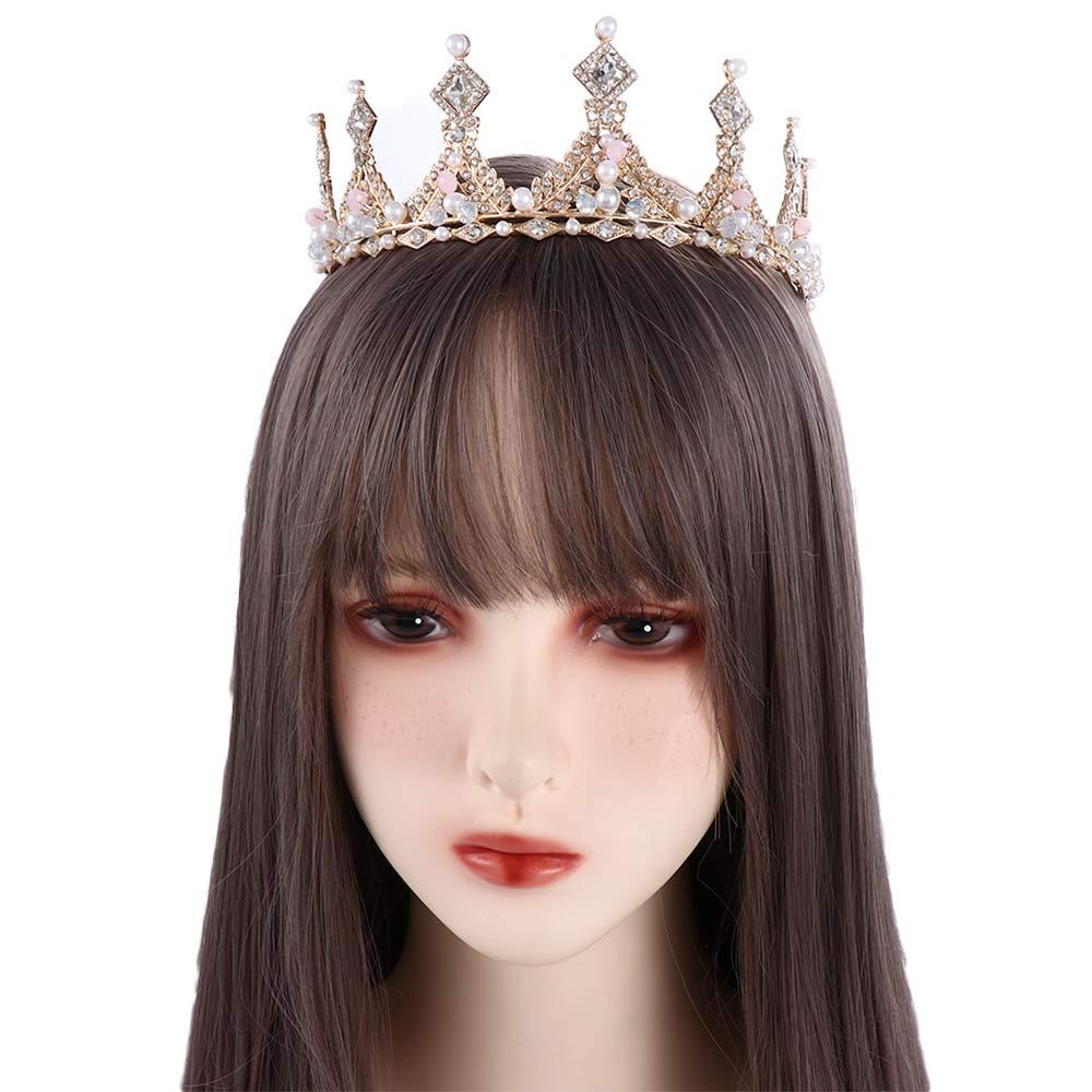 DANILO Vương Miện Cô Dâu Đính Đá Sang Trọng