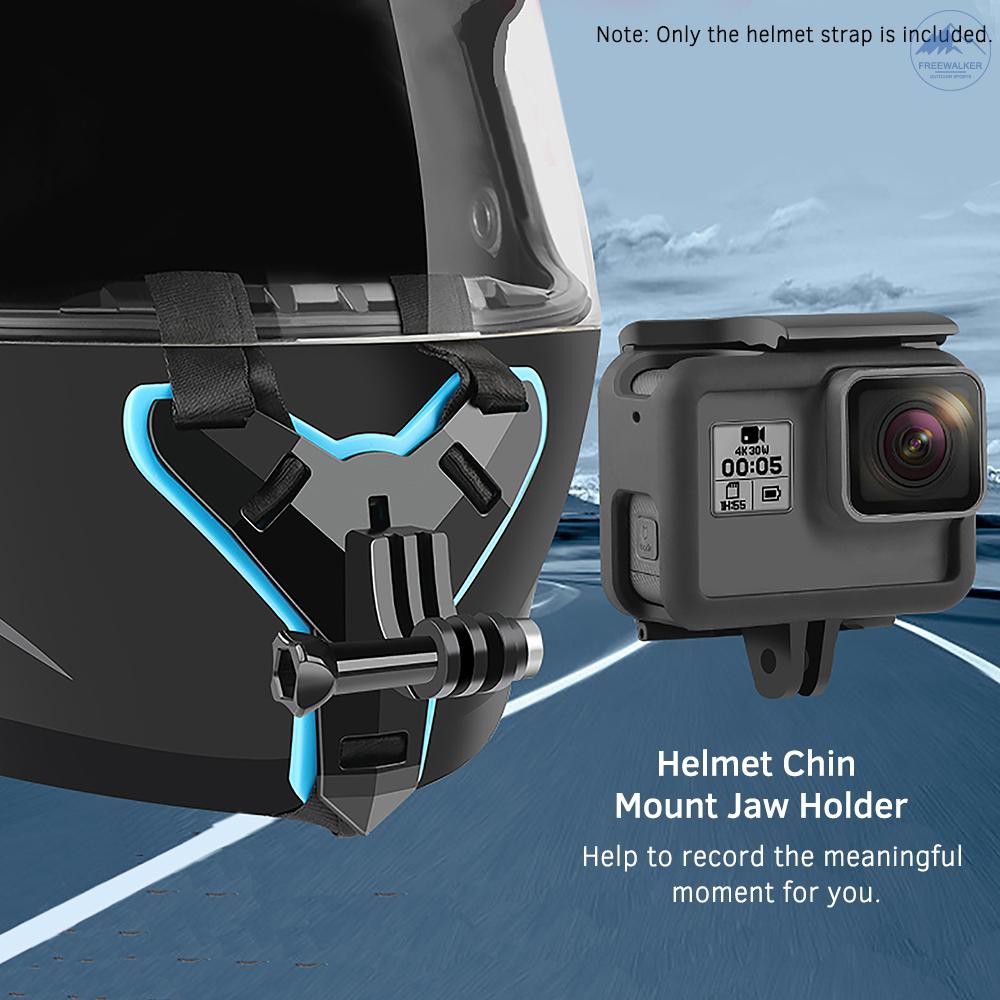 Ngàm gắn camera đeo mũ bảo hiểm cho Gopro Hero 7/6/5/4/3 SJCAM sj5000/6000/700