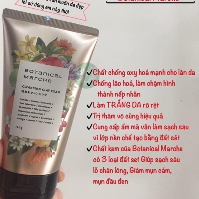 Sữa Rửa Mặt Thảo Mộc Botanical
