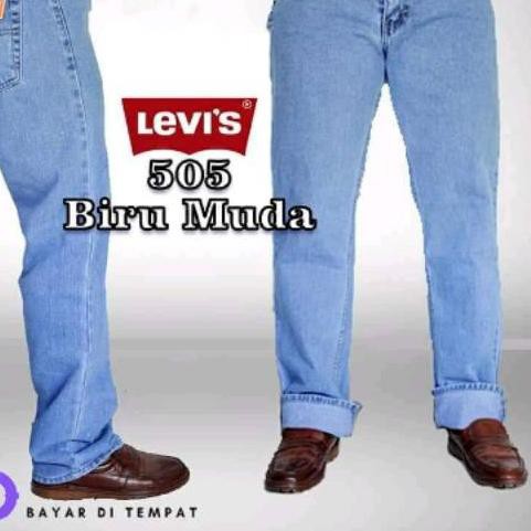 LEVI'S Áo Thun Nam Tay Ngắn Cổ Tròn Có In Chữ Pay On Site / / Levi 's 505