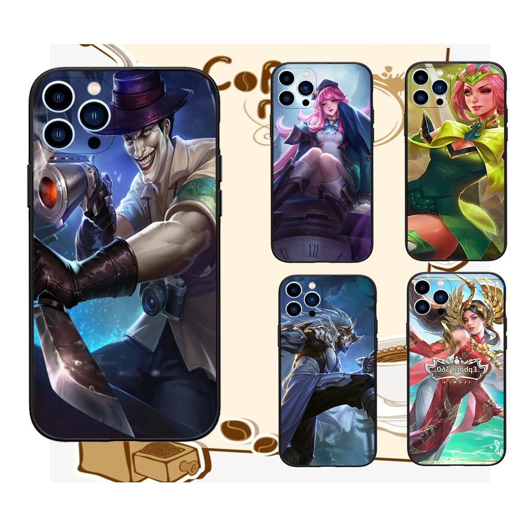 Ốp Iphone 11 / 12 / 13 Pro Max in hình tướng liên quân Hayate /ilumia /Joker /Keera /Krixi  siêu đẹp ,in hình đẹp