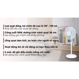 Quạt đứng Midea FS40-11V