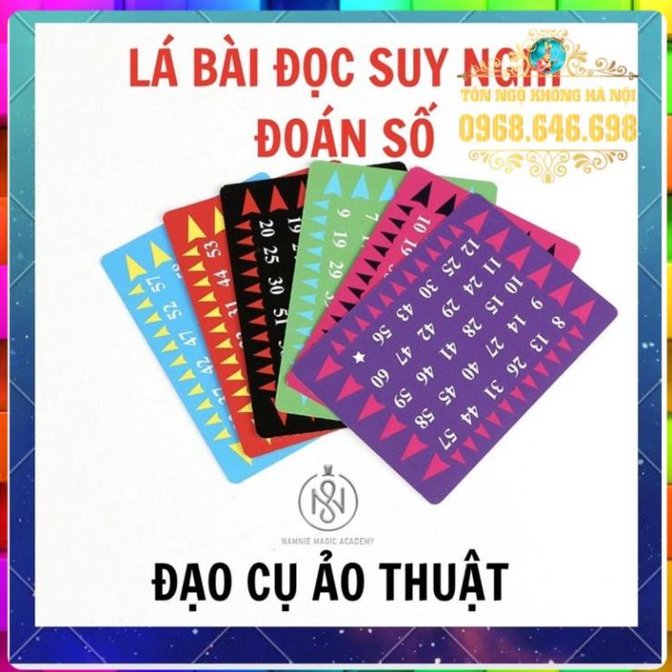 ( CÓ SẴN ) ẢO THUẬT LÁ BÀI ĐOÁN SỐ, ĐỌC SUY NGHĨ ,DỄ LÀM , BẤT NGỜ