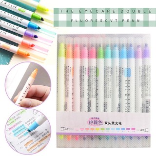 Set bút dạ 2 đầu Milkliner -  Bản DUPE hoàn hảo của Mildliner