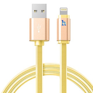 Cáp sạc nhanh iphone báo đèn led khi sạc dầy hoco upl12 | ngắn 1m2