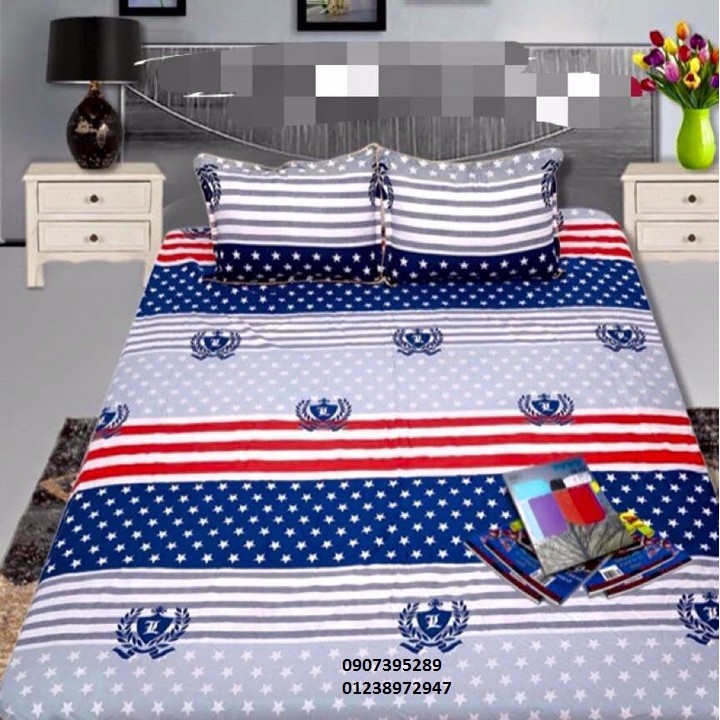 BỘ GA COTTON POLY CỜ MỸ