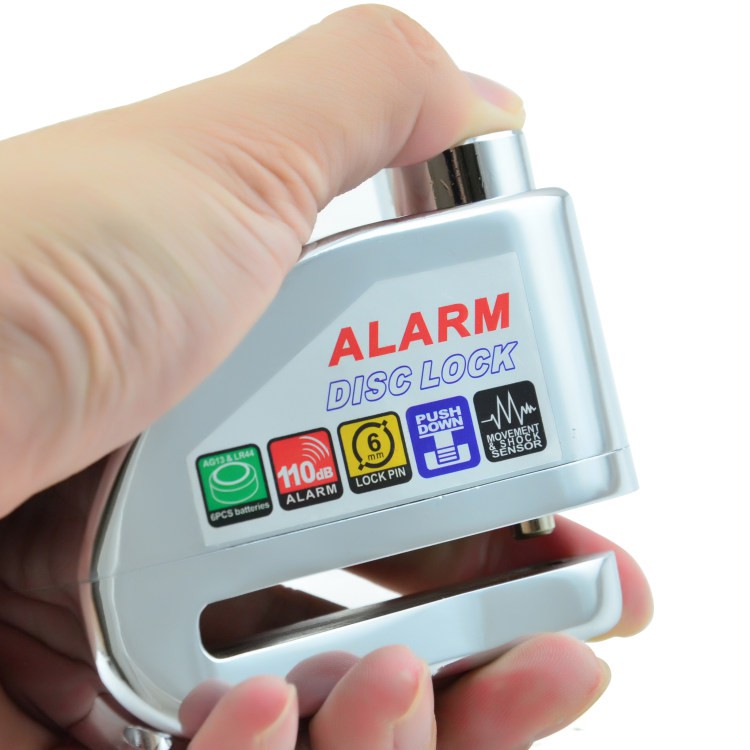 Khóa đĩa có báo động chống trộm Alarm Disc Lock - Báo động nhạy, âm lư