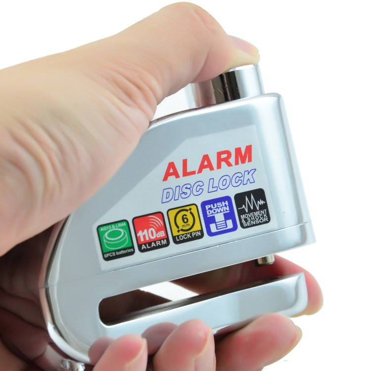 Khóa đĩa có báo động chống trộm Alarm Disc Lock - Báo động nhạy, âm lượng lớn