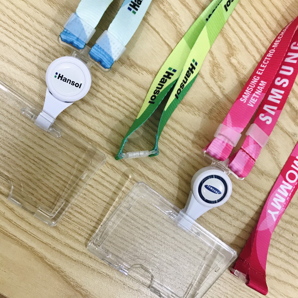 Samsung Bộ Dây Thẻ, Bảng Tên, Bao Đựng Thẻ, Dây Đeo Co Rút Thông Minh 1.5cm x 90cm