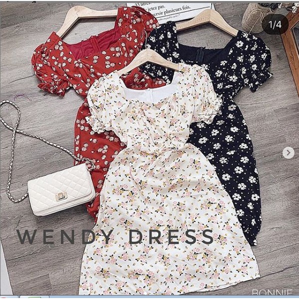 Váy hoa cúc Wendy Dress