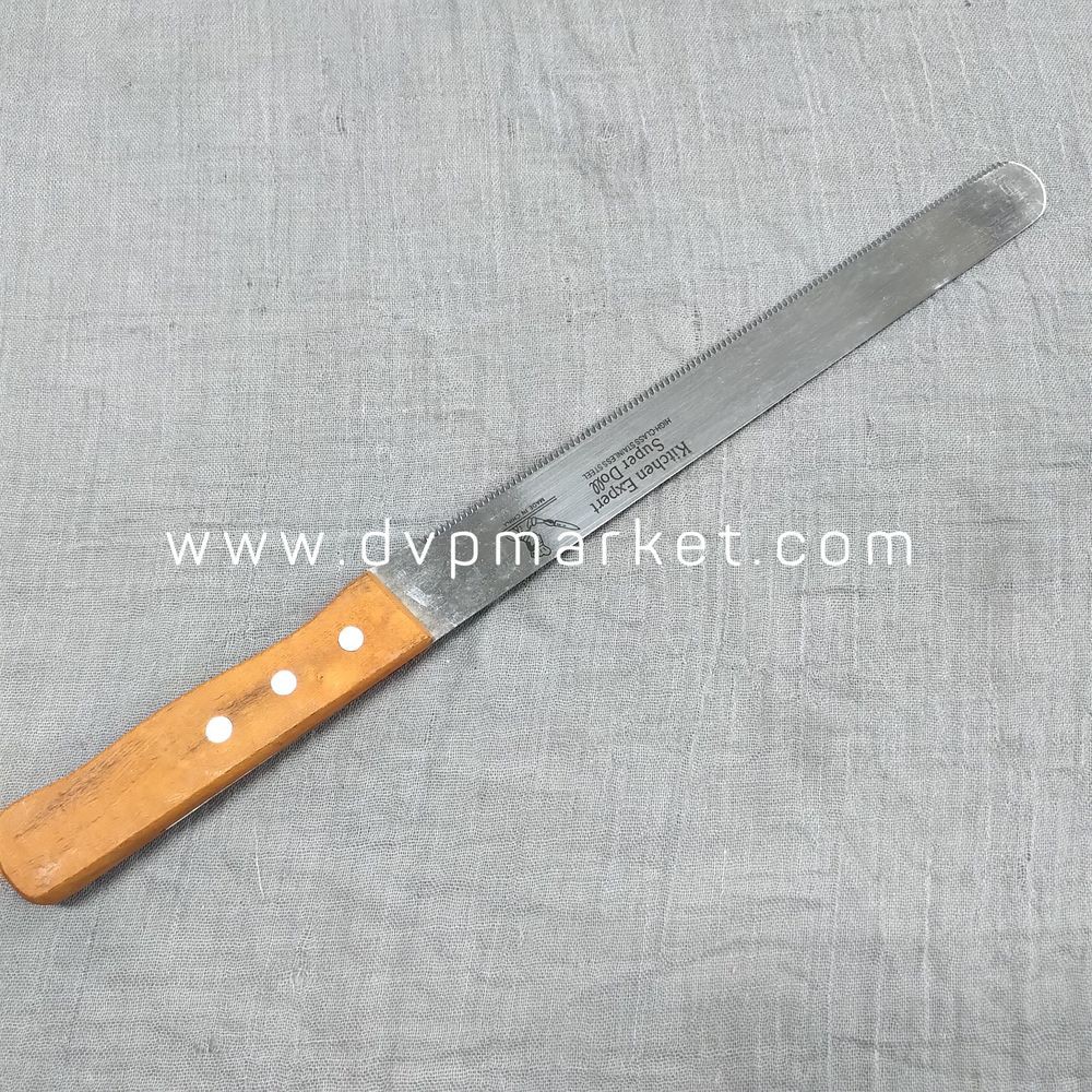 Dao cắt bánh răng cưa/ không răng cưa cán gỗ kích thước 10 inch và 12 inch