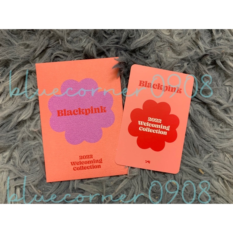 Pre order thẻ ảnh Weserve Blackpink Welcoming Collection 2022