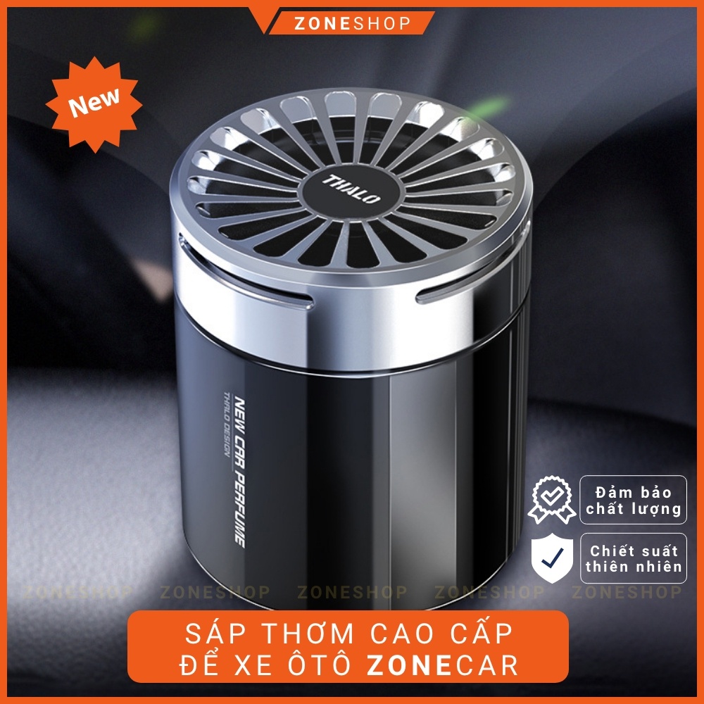 Sáp thơm ô tô, phòng ngủ, bàn làm việc cao cấp ZONECAR - THALO nhập khẩu Châu Âu, lọc khí, trang trí xe hơi