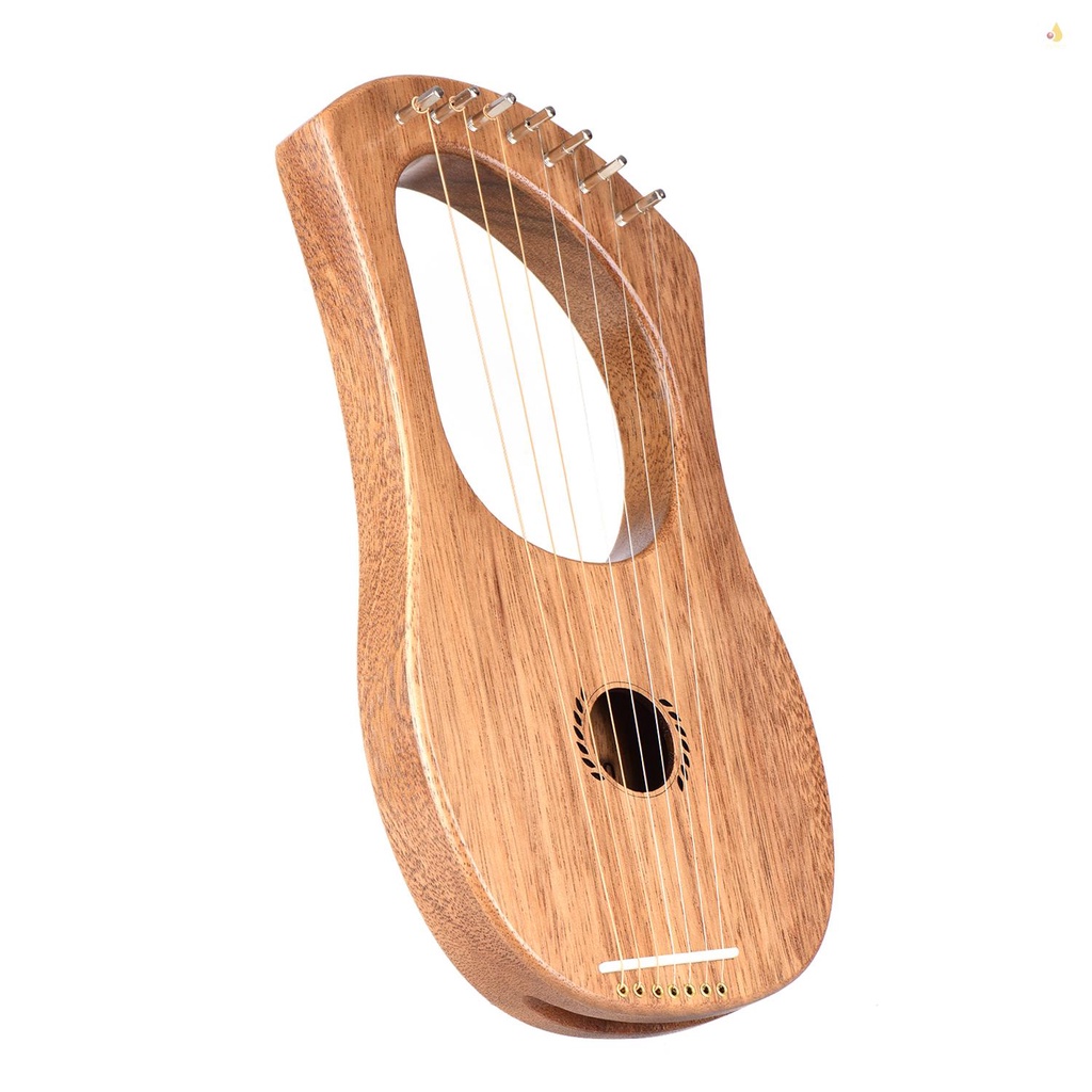Set 7 Dây Đàn Lyre Harp Cổ Điển Kèm Túi Đựng/Dụng Cụ Cờ Lê/ Khăn Lau/Khăn Lau