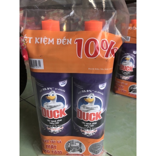 Nước tẩy Duck  chai 900ml combo 2 chai