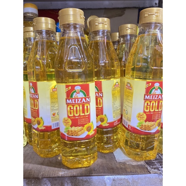 Dầu Ăn Meizan Gold/ Vạn Thọ Chai Bé 400ml