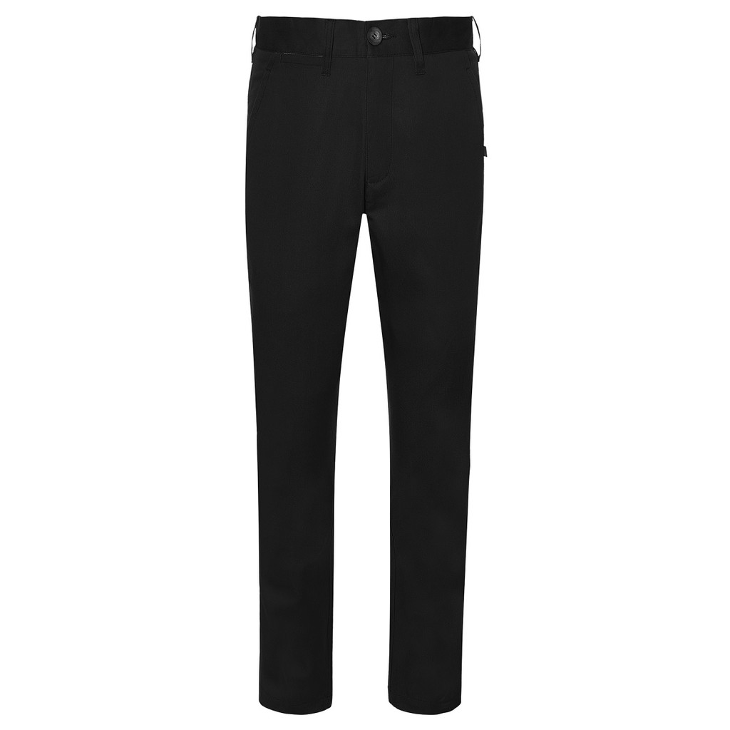 Quần kaki nam Milvus màu đen MVPN014MKKBK01