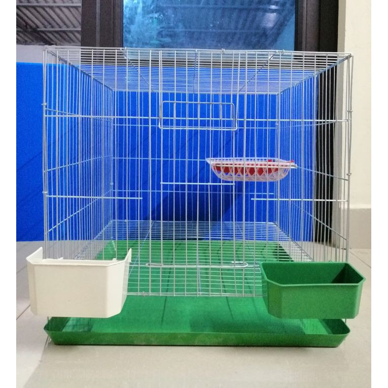 Lồng chim bồ câu đơn, full phụ kiện hàng chất lượng.