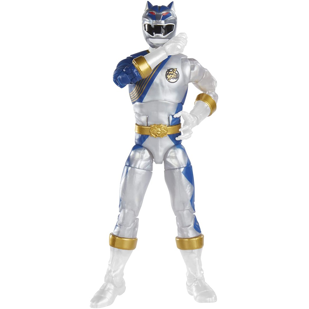 Mô hình nhân vật Hasbro⚡Power Rangers Lightning Collection⚡6 inch Wild Force Lunar Wolf Ranger