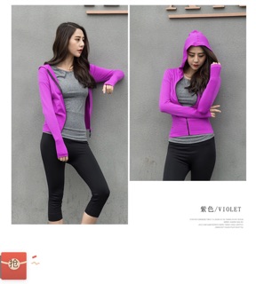 áo khoác body trơn nữ