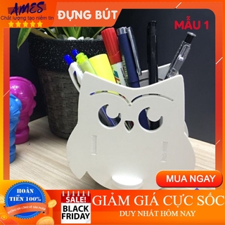 Hộp đựng bút để bàn giá rẻ [QUÀ TẶNG CHO BÉ] thiết kế hình các con vật dễ thương, siêu đẹp, nhiều mẫu