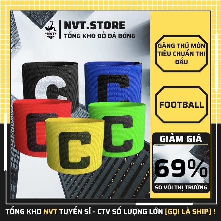 Băng đội trưởng đá banh Captain C chống thấm nước, băng chuyên dùng cho thi đấu siêu co giãn siêu rẻ - NVT.store.vn