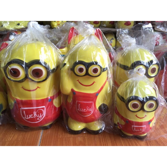 Minion tiết kiệm gốm sứ Bát Tràng cao cấp khử chì 