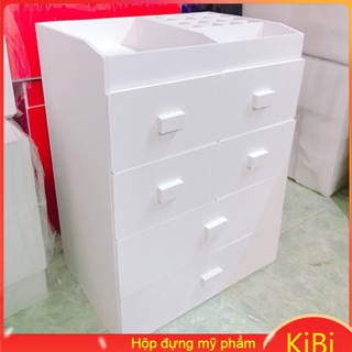 Kệ Mỹ Phẩm 5 tầng trắng đựng đồ lặt vặt chất lượng