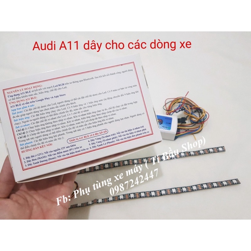 Mạch dây AUDI A11 - Audi A11 dùng app A11 BLE