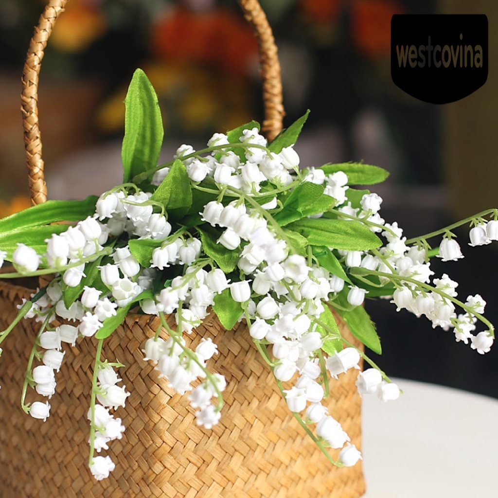 [Hot]☀ Hoa Lily Giả Sống Động Như Thật Trang Trí Nhà Cửa / Tiệc Cưới