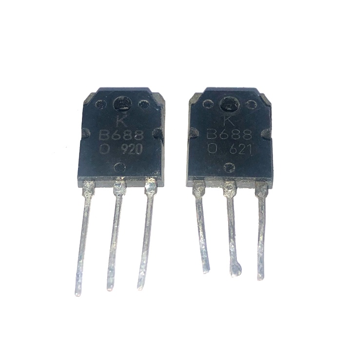 Transistor B688 8A 120V KB688 sò âm thanh lưng đồng tháo máy chân dài